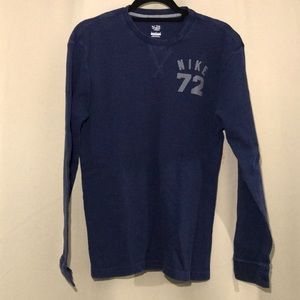 Men’s Nike Blue Long Sleeve Thermal
